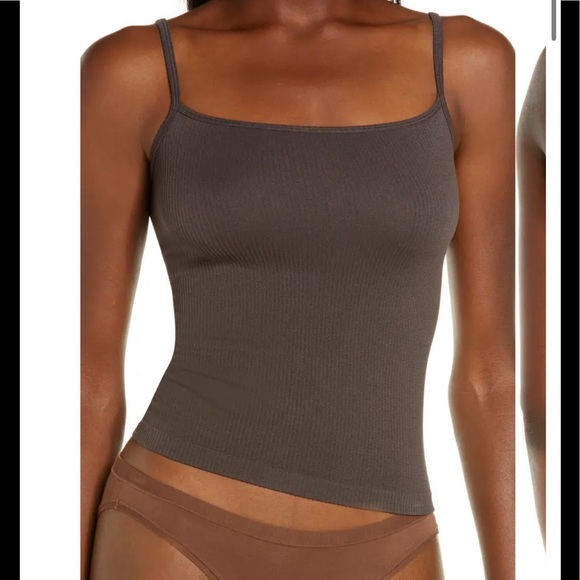 NWT skims stretch rib straight neck camisole - Picture 3 of 4